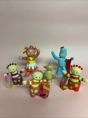 In The Night Garden Toy Figures x 6 2006 Hasbro